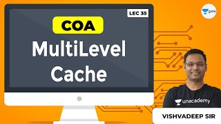 COA | Computer science MultiLevel Cache | Lec 35 | GATE CSE 2021/22 Exam