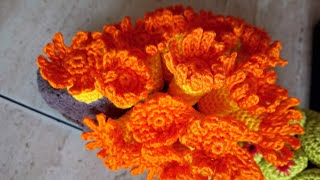 #tutorial #corallo arancio #acquario #uncinetto - #Crochet #FishTank orange #coral