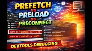 Master Web Performance: Preload, Prefetch, Preconnect & DevTools Debugging