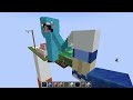 Omz & Crystal on ONE HEART in Minecraft With Crazy Fan Girl!