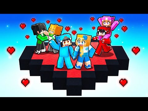 Omz & Crystal on ONE HEART in Minecraft!