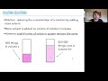 Solutions and Dilution - General Chemistry - Michael Shirts