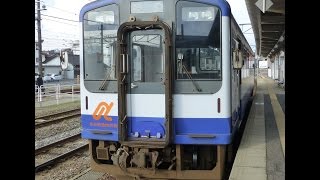 [鉄道車窓2016-01-03]普通 穴水行(七尾→和倉温泉)