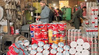 Inside the Factory: Turning Raw Materials into Paint Cans|