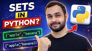 Master Python Sets in One Video ⚡ (Beginner to Pro)