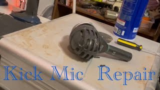 Repairing AKG D112 Kick Mic