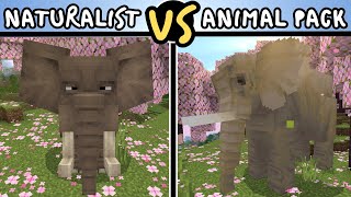 Naturalist VS Animal Pack | Animals Side by Side!!