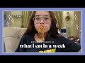 What I Eat In A Week pt 2 (realistic & recipes)