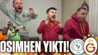 OSIMHEN SON DAKİKA ATTI GALATASARAYLILAR ÇILDIRDI EV YIKILDI | Rizespor 1-2 Galatasaray