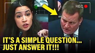 AOC utterly DESTROYS MAGA witness with one simple question