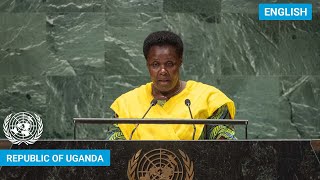 🇺🇬 Uganda - Vice President Addresses United Nations General Debate, 78th Session | #UNGA