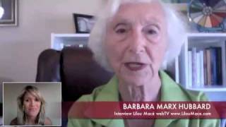 Universal Beings \u0026 Evolution - Barbara Marx Hubbard ( part 1/3)