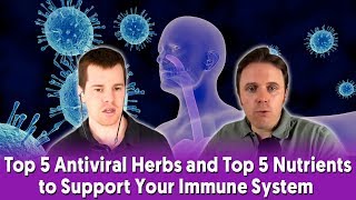 Top 5 Antiviral Herbs and Top 5 Nutrients to Support Your Immune System  | Podcast #276