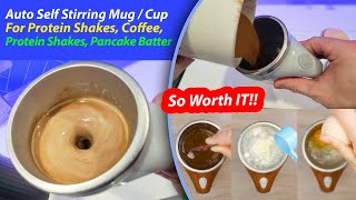 🔥 The ULTIMATE Self Stirring Coffee Mug | Mix in Seconds!