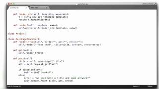Creating Entities - Web Development