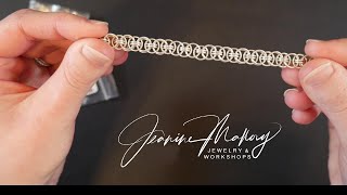 Byzantine Chain Maille Tutorial Beginner Weave Jeanine Mallory