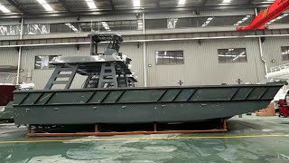 Gospel Boat 14m aluminum landing craft--12 tons loading capacity or two pickup trucks