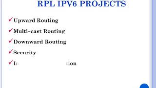 RPL IPV6 PROJECTS | RPL IPV6 THESIS | RPL IPV6 PROJECTS EXAMPLES | RPL IPV6 PROJECTS TUTORIALS