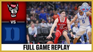 NC State vs. Duke  Game Replay | 2024 ACC Men’s Basketball Tournament