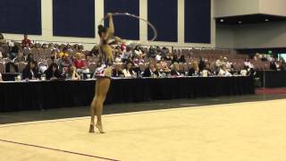 Natalie McGiffert - Hoop - 2012 Rhythmic Nationals - Junior - Day 1