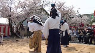 仏 059  平成30年4月2日　伊勢大神楽　神来舞　国指定重要無形民俗文化財　桑名市　大福田寺春祭 15分4秒