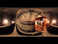 Crossrail Tunnelling: 360° video of locomotive journey through tunnel