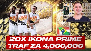 20x IKONA PRIME! TRAF za 4.000.000 COINSÓW! FIFA 22 ULTIMATE TEAM