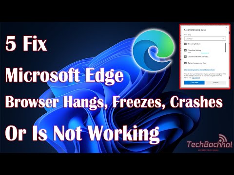 Microsoft Edge Browser Hangs, Freezes, Crashes or Is Not Working FIX Tutorial