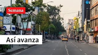 ¿Cómo se ve Bogotá en el Día sin carro y sin moto? | Semana Noticias