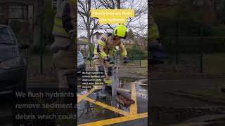 Fire hydrant flushing explained