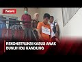 Polisi Gelar Rekonstruksi Kasus Anak Bunuh Ibu dan Aniaya Ayah di Depok