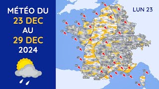 Météo du Lundi 23 au Dimanche 29 Décembre 2024