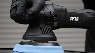 SPTA polisher dual action unboxing and testing