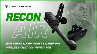 Turtle Beach Recon Air Wireless Chat Communicator for Xbox, Bluetooth Mobile Devices, PC \u0026 Mac