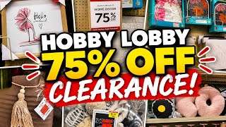 🔥 HOBBY LOBBY CLEARANCE FINDS • 75% OFF!