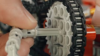Gear Train - Lego Technic Kinetic Art #shorts