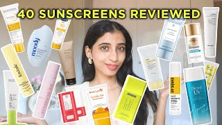 I tried \u0026 Reviewed 40 Sunscreens Available In India | Urvee