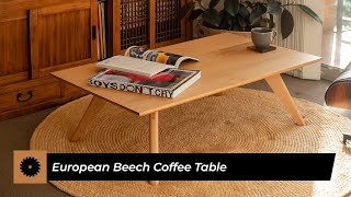 European Beech Coffee Table