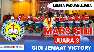 PADUAN SUARA MARS GIDI PEREMPUAN GIDI JEMAAT VICTORY  Lembah Balim Wilayah Bogo Papua Pegunungan