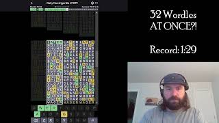 32 Wordles At Once
