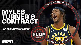 An $18M advance!? 🤯 The interesting case with Myles Turner's contract 💰 | The Hoop Collective