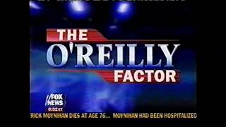 The O'Reilly Factor - March 26th, 2003 (Iraq War News Coverage)