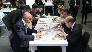 COP21: Gastronomie et diplomatie, un "ensemble" pour Fabius
