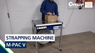 Strapping machine: M-PAC V︱Cyklop