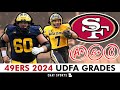 49ers UDFA Grades: All UDFAs That Signed With San Francisco After 2024 NFL Draft Ft. Cody Schrader