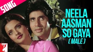 Neela Aasman So Gaya (Male) | Song | Silsila | Amitabh Bachchan | Rekha