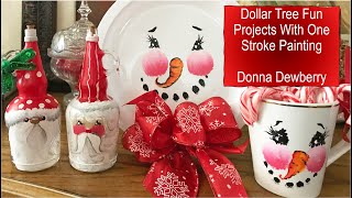 Learn to Paint - Dollar Tree Fun Painting Projects With Donna | Donna Dewberry 2020