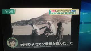 福岡のRKBテレビ「タダイマ」で放送されました【自然栽培】