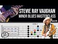 SRV's 12 Bars of MINOR BLUES Magic! (Tin Pan Alley, Montreux ’85) Guitar Lesson - Stevie Ray Vaughan