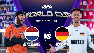 Netherlands v Germany (Group D) | ISFA World Cup 2024 - 3v3 Street Football